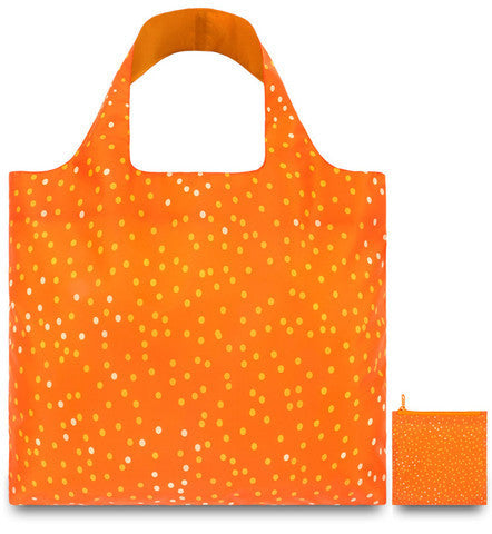 LOQI Tote Bag FRUTTI Collection - Reusable Shopping Bag with Vibrant Fruit Print - Perfect for Groceries, Beach, Travel & Everyday Use
