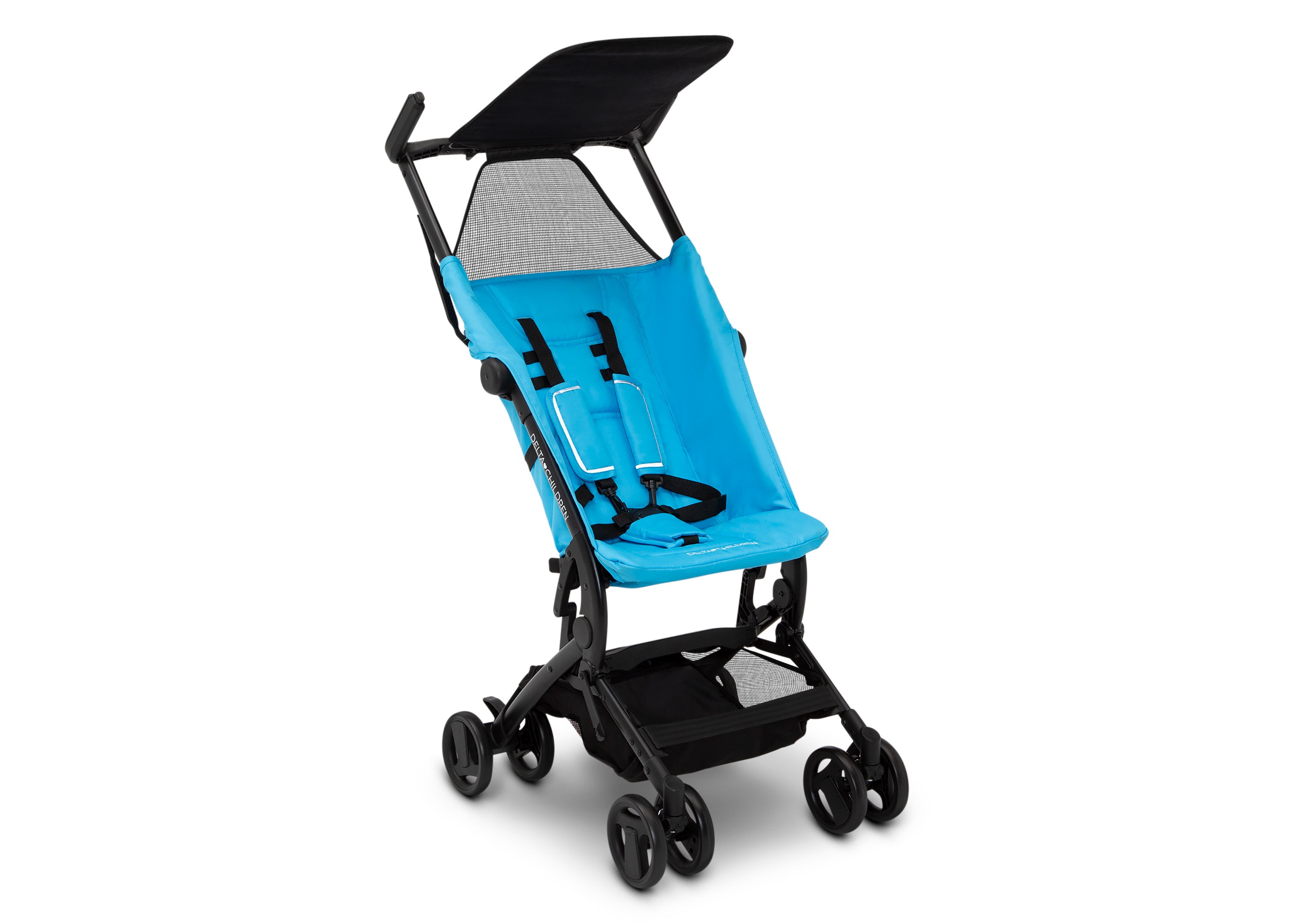 Lightweight Compact Stroller for Toddlers - Easy Fold Travel Stroller with Canopy & Storage Basket - Perfect for Shopping, Travel & Daily Walks