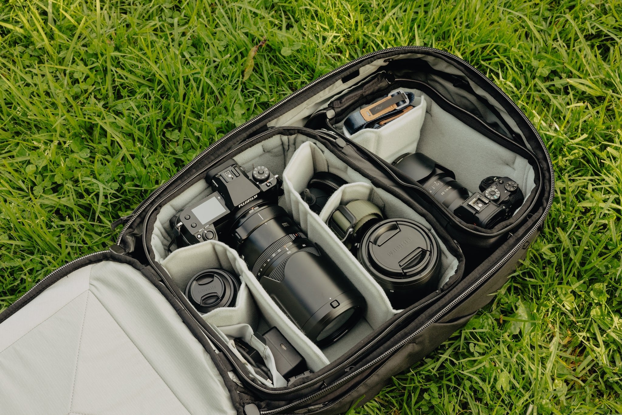 Peak Design Camera Cube V2 (Medium) - Waterproof DSLR & Mirrorless Camera Case for Travel & Outdoor Photography - Perfect for Hiking, Camping, and Adventure Trips