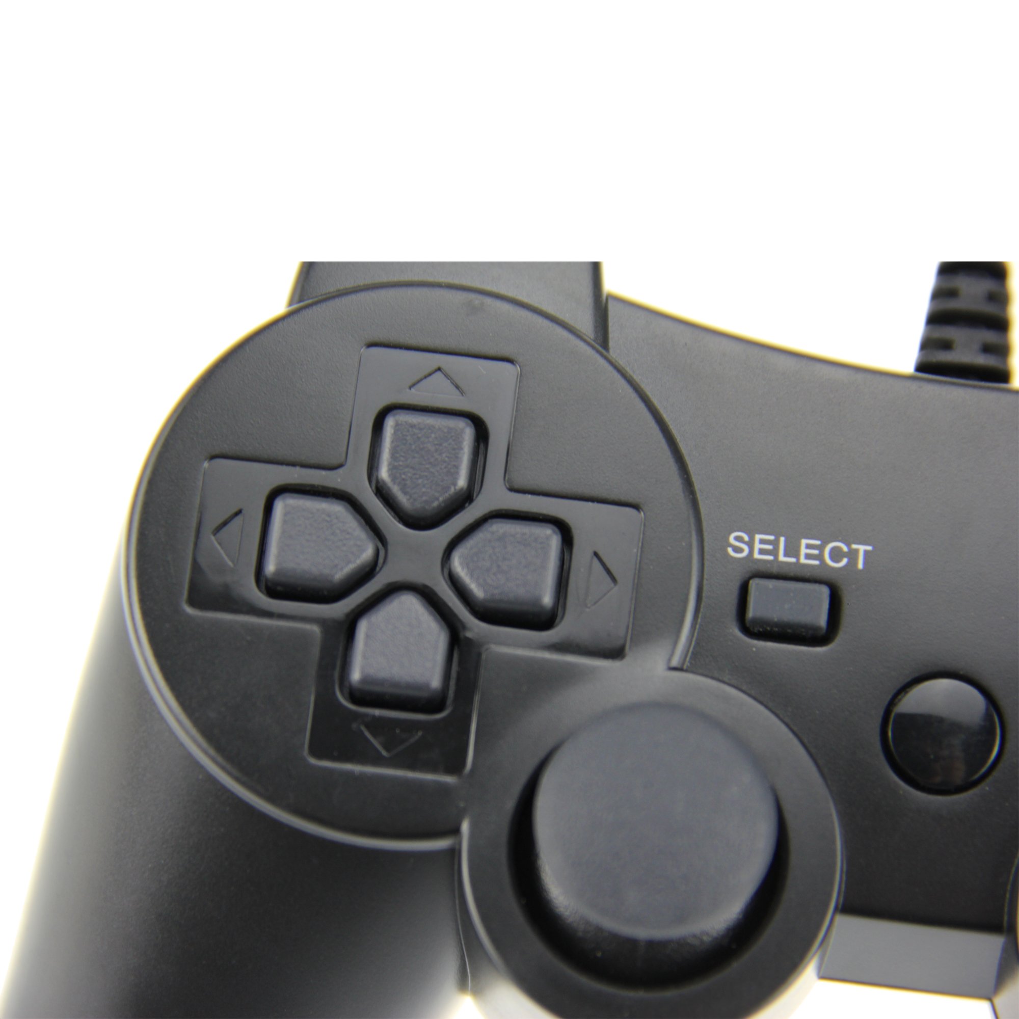 Original PS2 Wired Controller - Dual Shock 2 Gamepad for Playstation 2 (Black) | Perfect for Retro Gaming & Classic PS2 Games