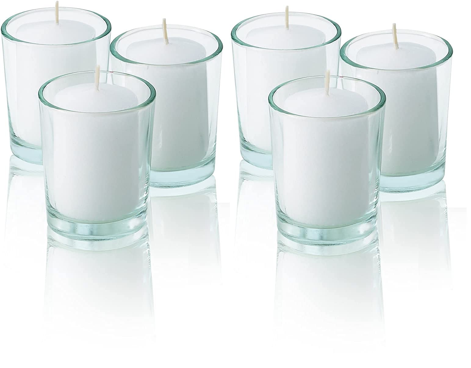 15-Hour Unscented White Votive Candles Bulk Pack - 288 Count for Weddings, Events, Restaurants, Churches & Home Decor | Emergency, Party, Spa & Luminary Use