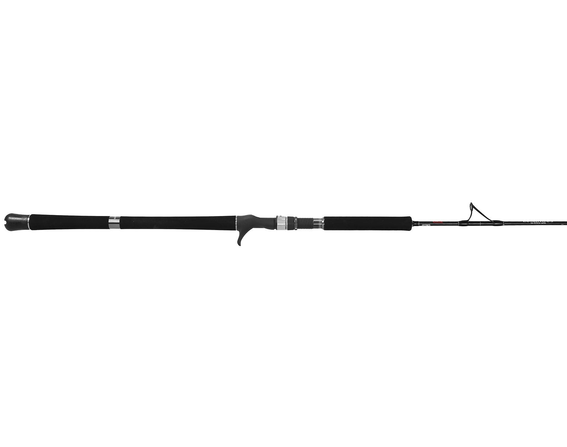 Jigging World Luminous Hi Pitch Casting Rods - High Performance Fishing Rod for Night Fishing, Saltwater & Freshwater Angling - Perfect for Offshore, Pier and Kayak Fishing Adventures