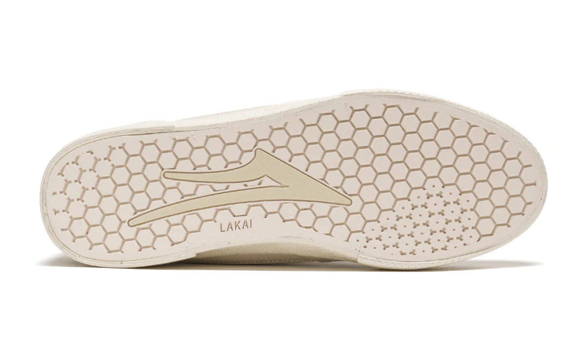 Lakai Cambridge Cream Leather Skate Shoes - Men's High-Top Sneakers for Skateboarding & Street Style | Durable & Comfortable for Daily Wear