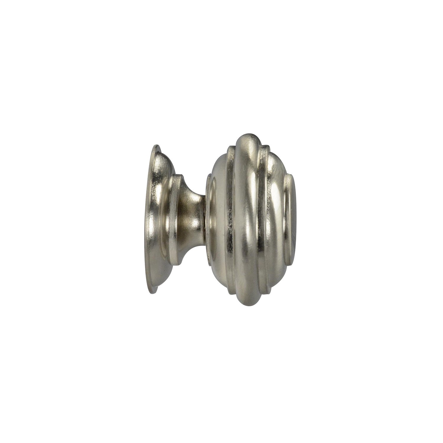 Brushed Nickel Cabinet Knob #1198-1-5/16
