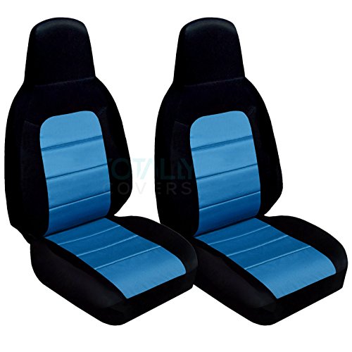 Black and Light Blue