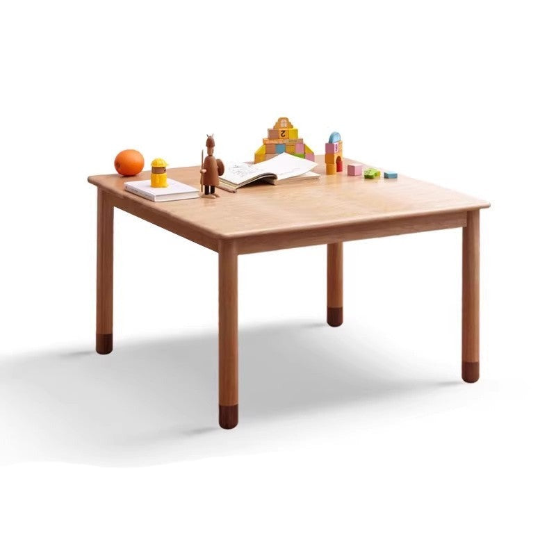 Handmade Solid Oak Wood Kids Study Desk - Durable & Ergonomic Children's Writing Table for Homework & Crafting - Perfect for Bedrooms, Homeschooling & Playrooms