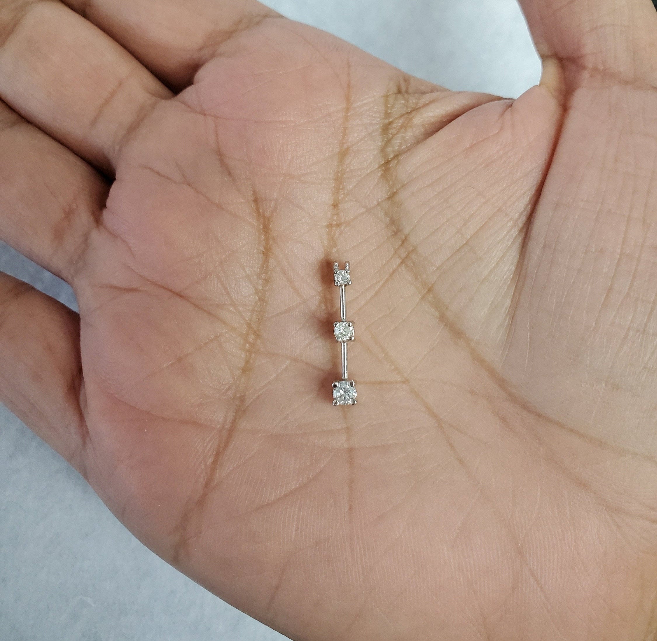 Past Present Future Diamond Necklace - Timeless 3-Stone Pendant for Women | Anniversary, Birthday & Valentine's Day Gift | Elegant Jewelry for Everyday Wear & Special Occasions