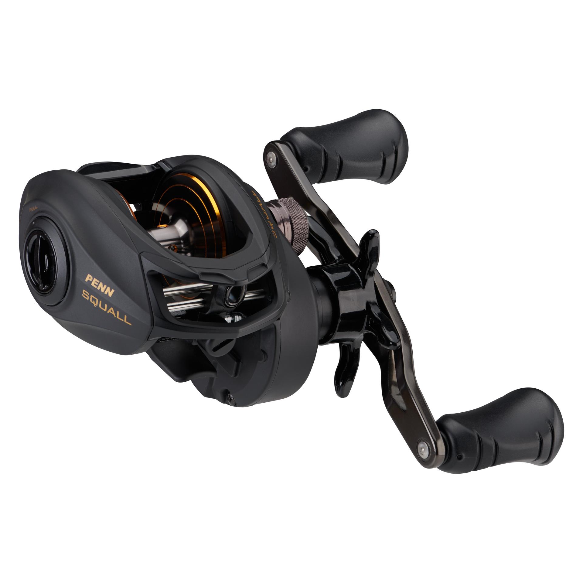 Squall® Baitcast Fishing Reel - High Performance Saltwater & Freshwater Casting Reel for Bass, Trout, and Saltwater Game Fish - Perfect for Surf Fishing, Pier Casting, and Boat Angling