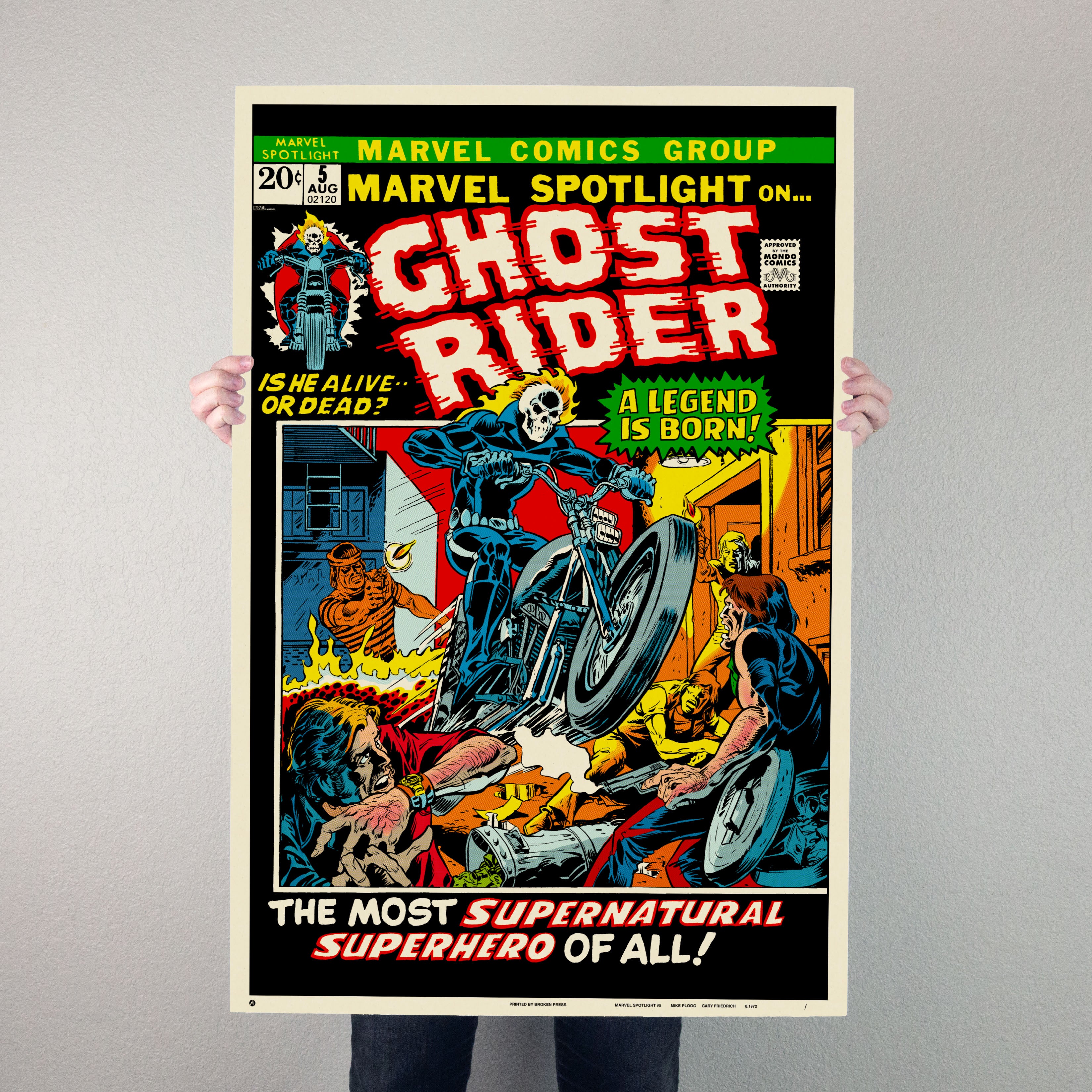 Marvel Spotlight #5 Poster - Premium Comic Book Wall Art - Perfect for Superhero Fans, Collectors & Comic Book Room Decor