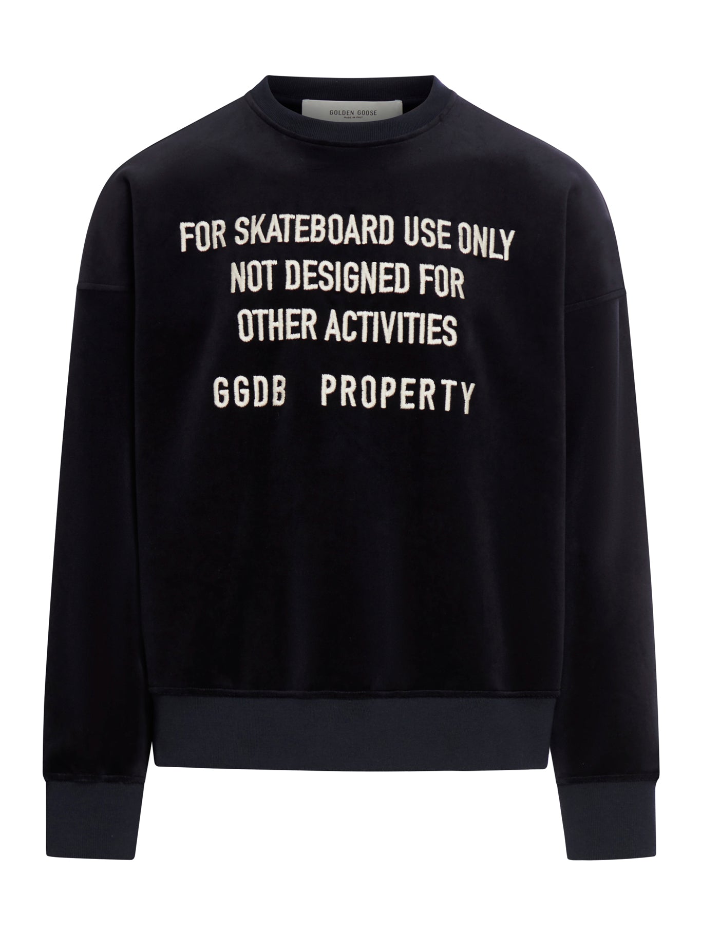 Soft Chenille Crew Neck Sweatshirt with Embroidered Design - Cozy & Stylish for Casual Wear, Loungewear, and Everyday Outfits