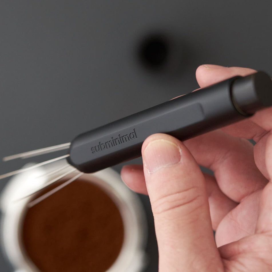 Premium Flick WDT Tool by Subminimal - Espresso Coffee Distribution Needle for Even Extraction | Perfect for Home Baristas & Coffee Enthusiasts