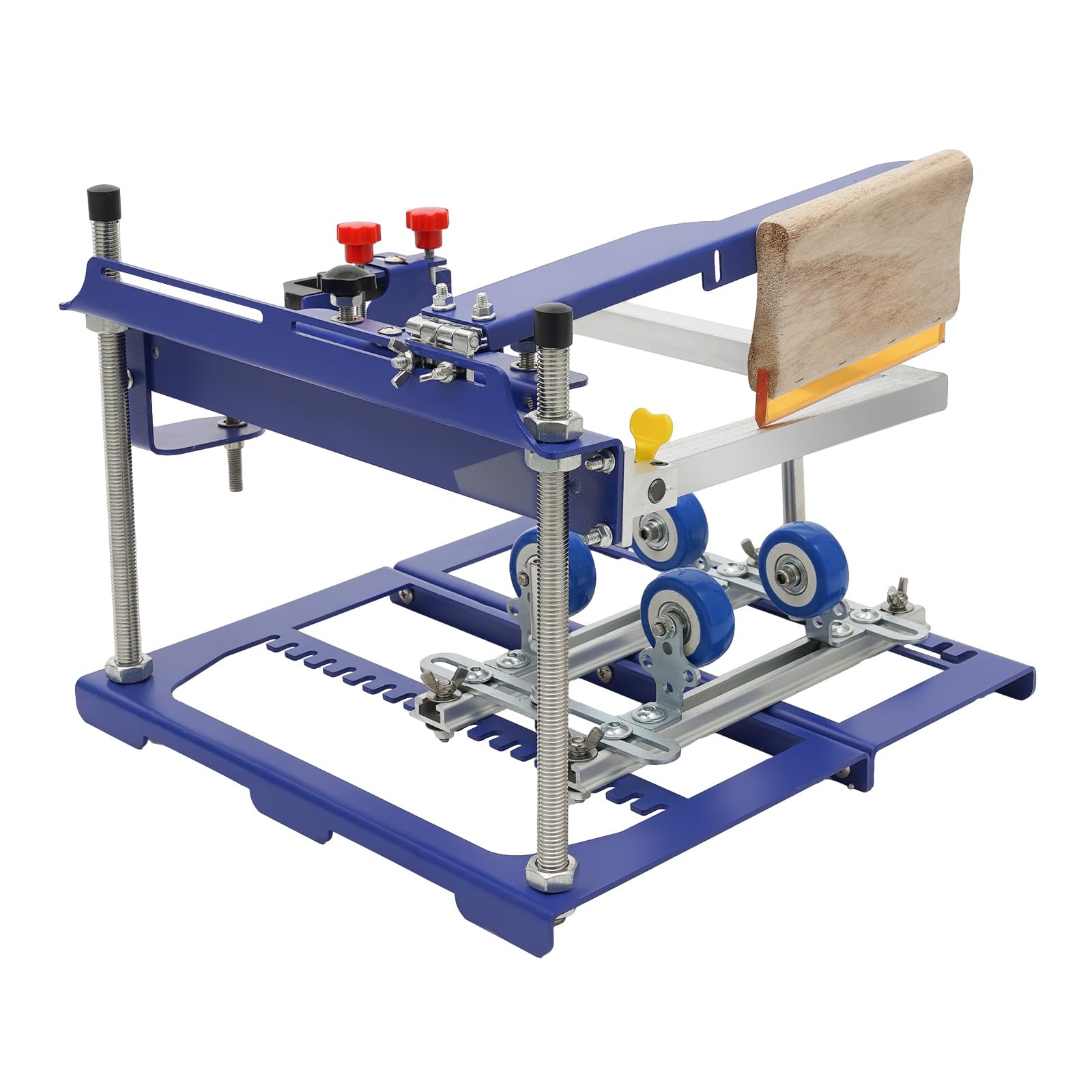 Manual Curved Screen Printing Machine for Cylindrical & Conical Products - DIY Screen Printer Kit for Bottles, Cups, Mugs & Tubes - Perfect for Home Business & Custom Merchandise Printing