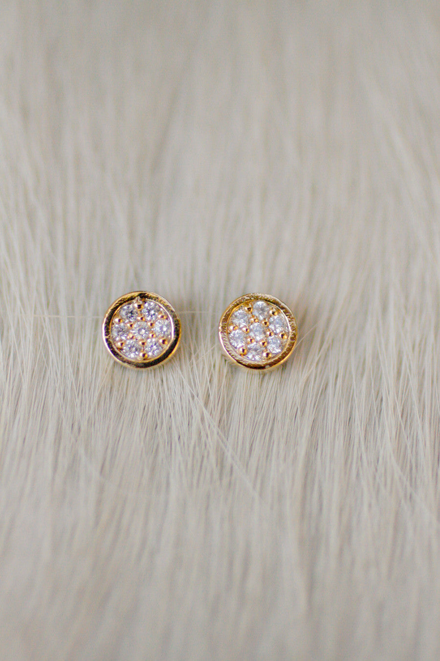 Matched Petite Circle Critter Studs Earrings for Women - Cute Animal Design for Casual Wear & Gifts