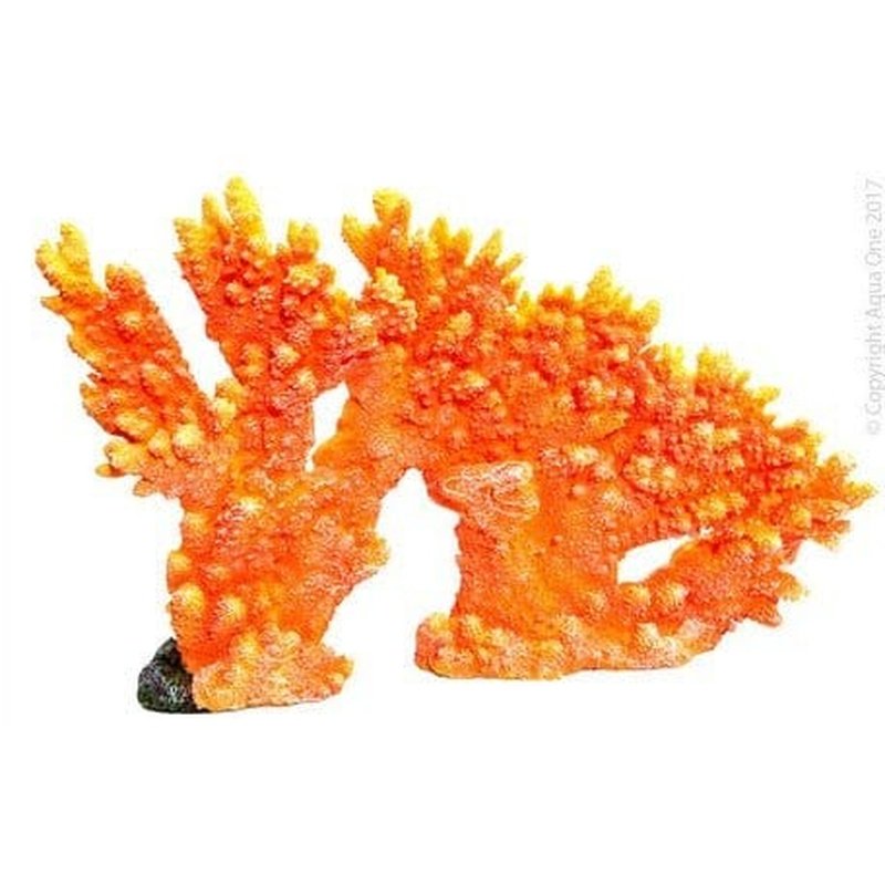 Aqua One Copi Coral Acropora Coral for Saltwater Aquariums - 39.5 x 9.3 x 24.5cm - Perfect for Reef Tanks & Marine Aquascaping