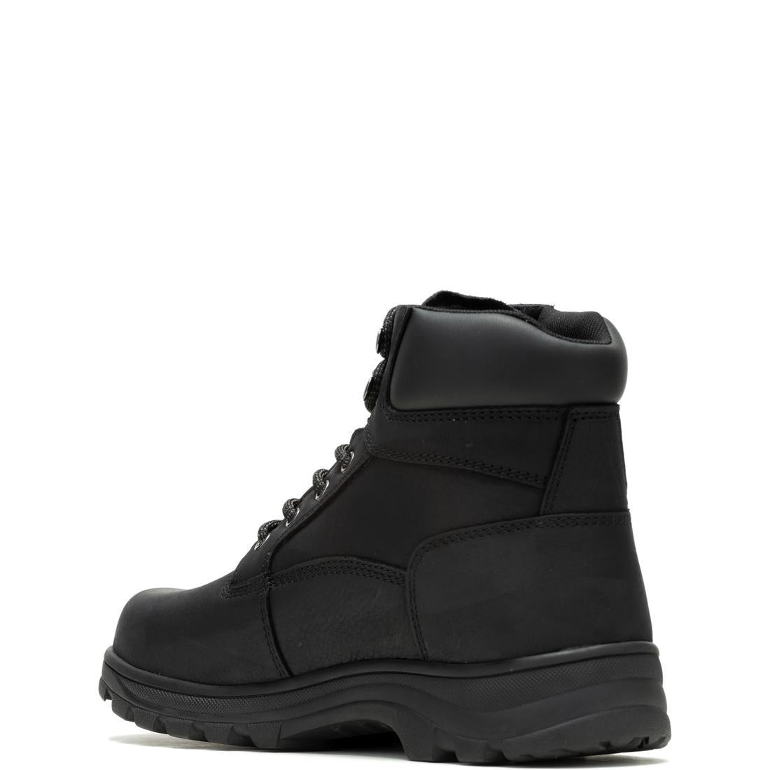 Carlsbad Waterproof Soft Toe Work Boots for Men - Black Safety Shoes for Construction, Hiking & Outdoor Work