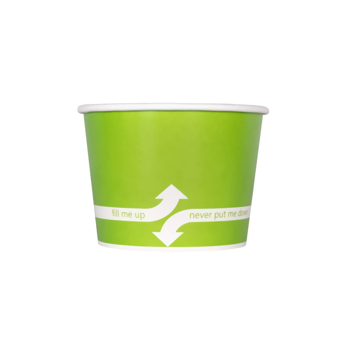 16oz (1000 ct) Eco-Friendly Disposable Paper Soup Bowls - Perfect for Hot & Cold Foods, Soups, Noodles, Pasta, Snacks - Green Compostable Bowls for Parties, Catering, Restaurants & Home Use