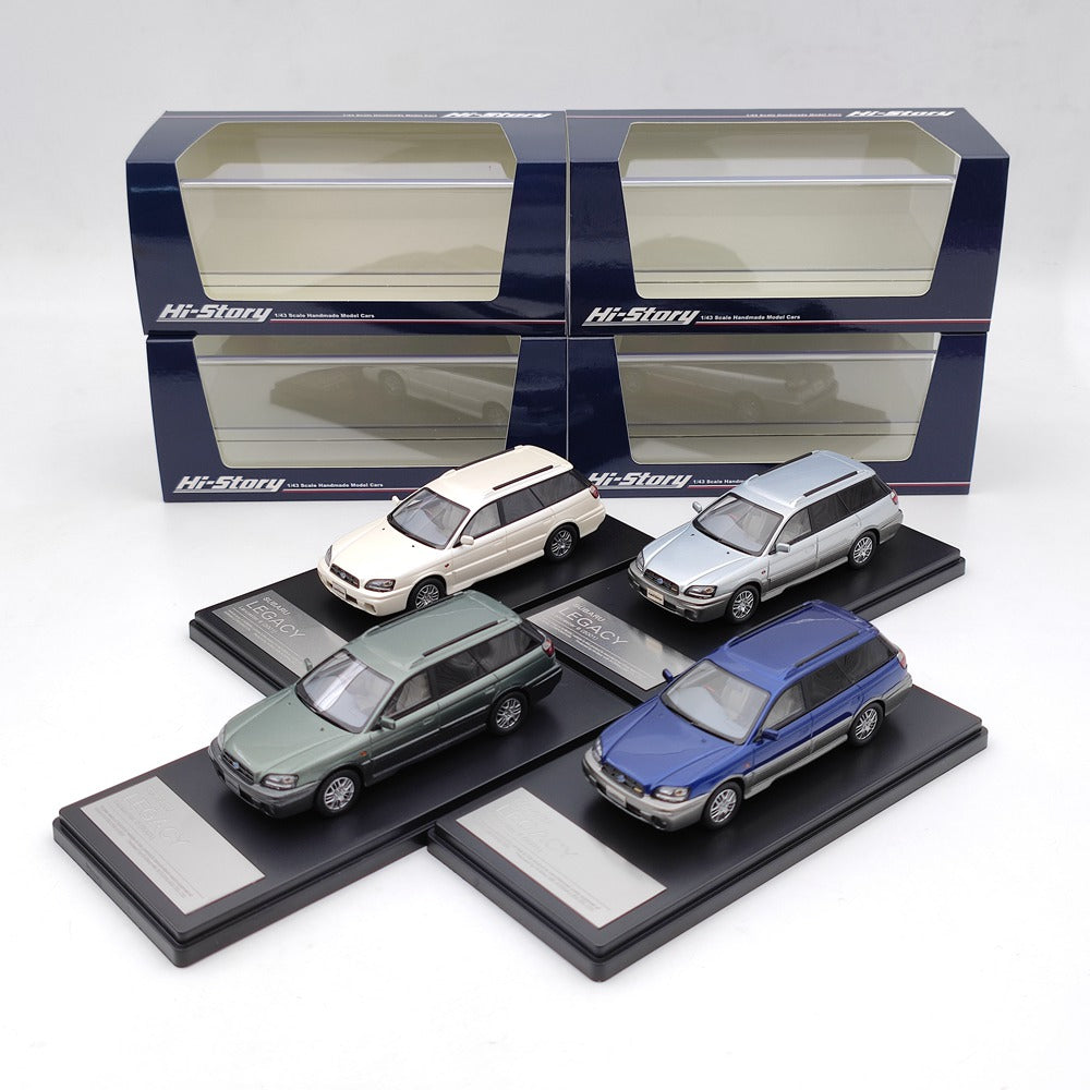 1/43 Scale 2001 Subaru Legacy Lancaster 6 HS349 Resin Model Car - Highly Detailed Collectible Toy for Car Enthusiasts & Gift for Adults | Perfect for Display, Collection, and Birthday Presents