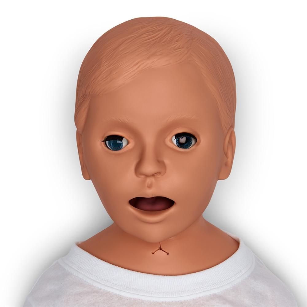 1 Year Mike® and Michelle® Pediatric Simulator with Realistic Features - Perfect for Medical Training, Nursing Education & CPR Certification Classes