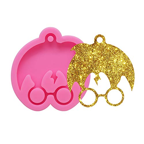 Magic Boy Series Silicone Mold with Hole - DIY Keychain, Fudge, Chocolate, Baking, Cake Decoration, Confectionery Craft, Sugar, Ice Cube Tray, Fimo & Soap Making - Perfect for Home Baking, Party Favors, and Handmade Gifts