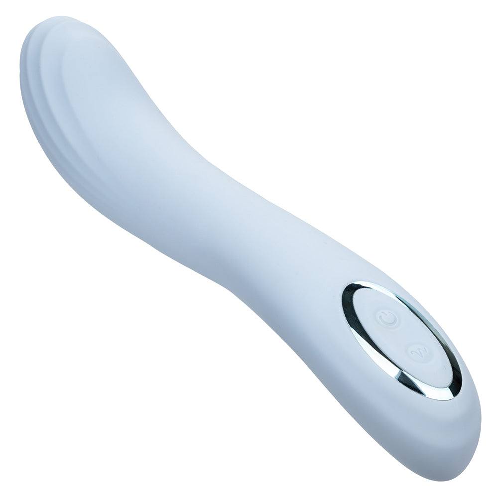 Premium Azure Collection Contoured G-Spot Vibrator - Powerful Rechargeable Silicone Massager for Women, Couples Play & Solo Pleasure - Ultimate Clitoral & G-Spot Stimulation for Intimate Moments