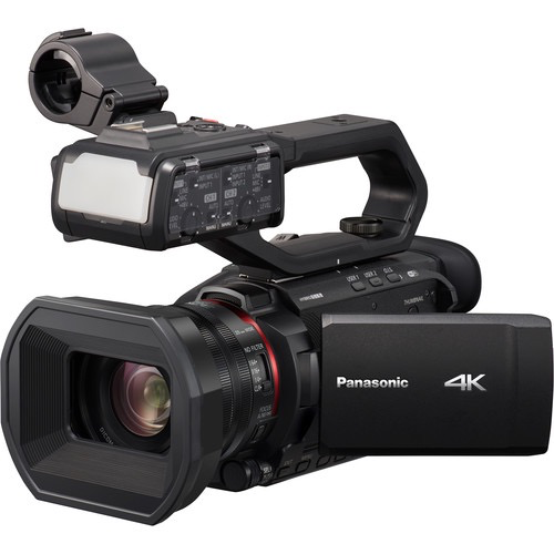 Panasonic HC-X2000 4K UHD Professional Camcorder with 24x Optical Zoom, 3G-SDI & HDMI Output - Open Box - Perfect for Live Streaming, Event Videography and Broadcast Production
