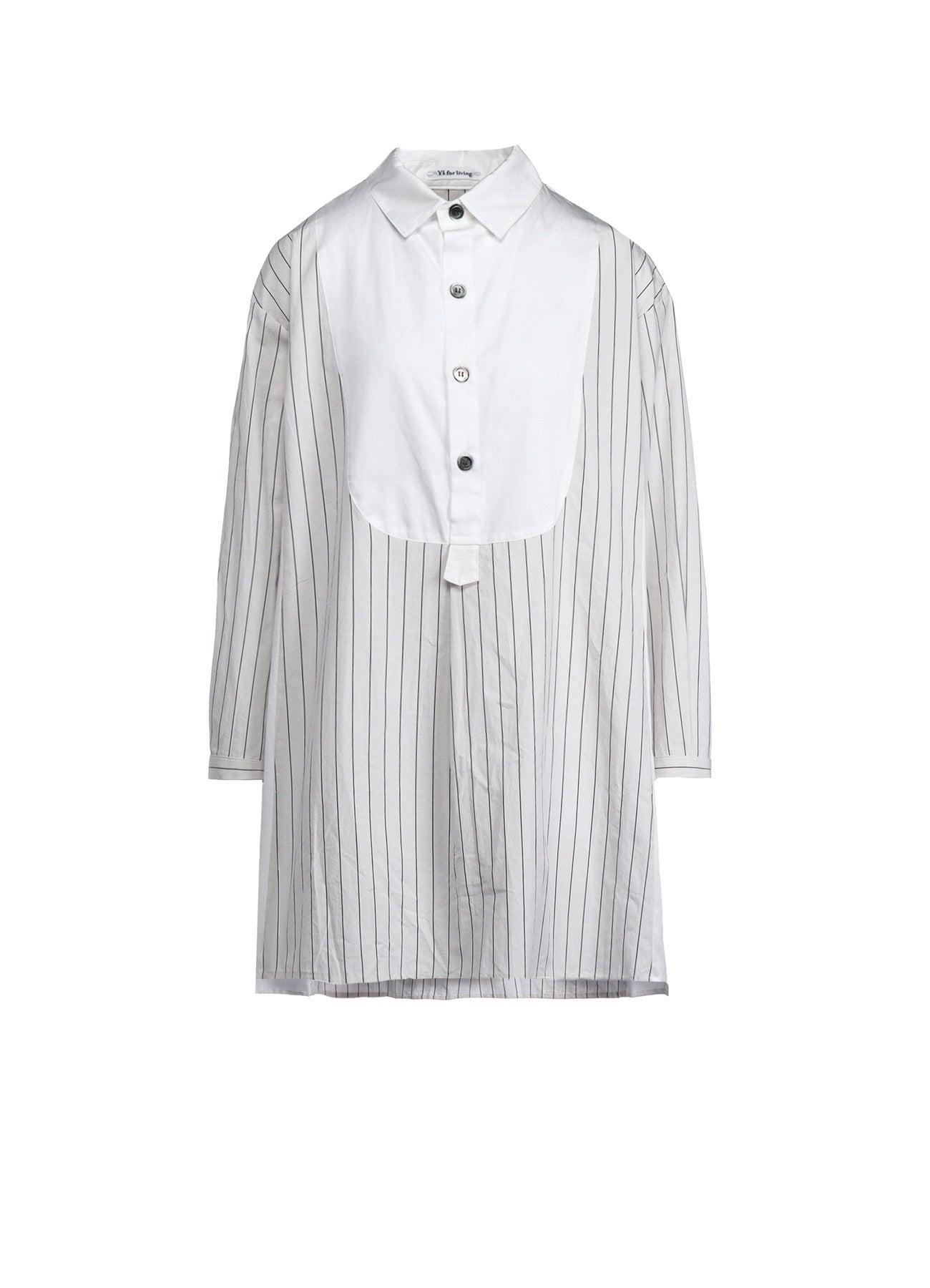Premium Cotton Satin Stripe Long Sleeve Shirt for Women - Soft & Comfortable Button Down Blouse - Perfect for Office, Casual Wear & Layering