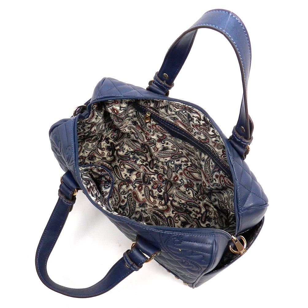 LOEM Designer Rhinestone Quilted Shoulder Bag - Sparkling Bling Handbag for Women, Perfect for Evening Parties, Weddings & Special Occasions