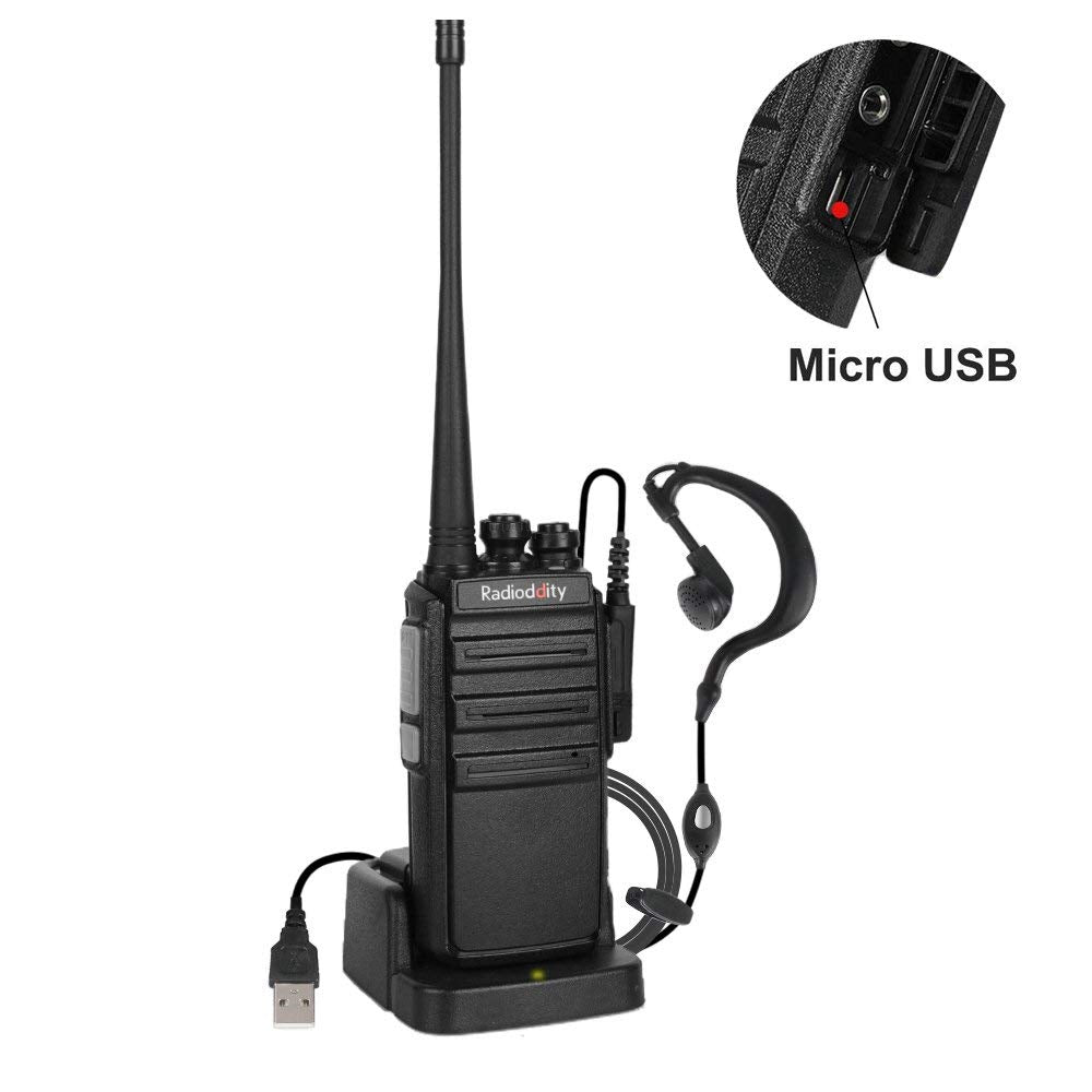 GA 2S UHF Long Range Two Way Radio Walkie Talkie - Open Box - Perfect for Construction, Security & Outdoor Adventures