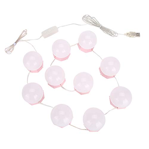 Bright Makeup Mirror Lights - 10 Bulbs for Dressing Room & Bathroom
