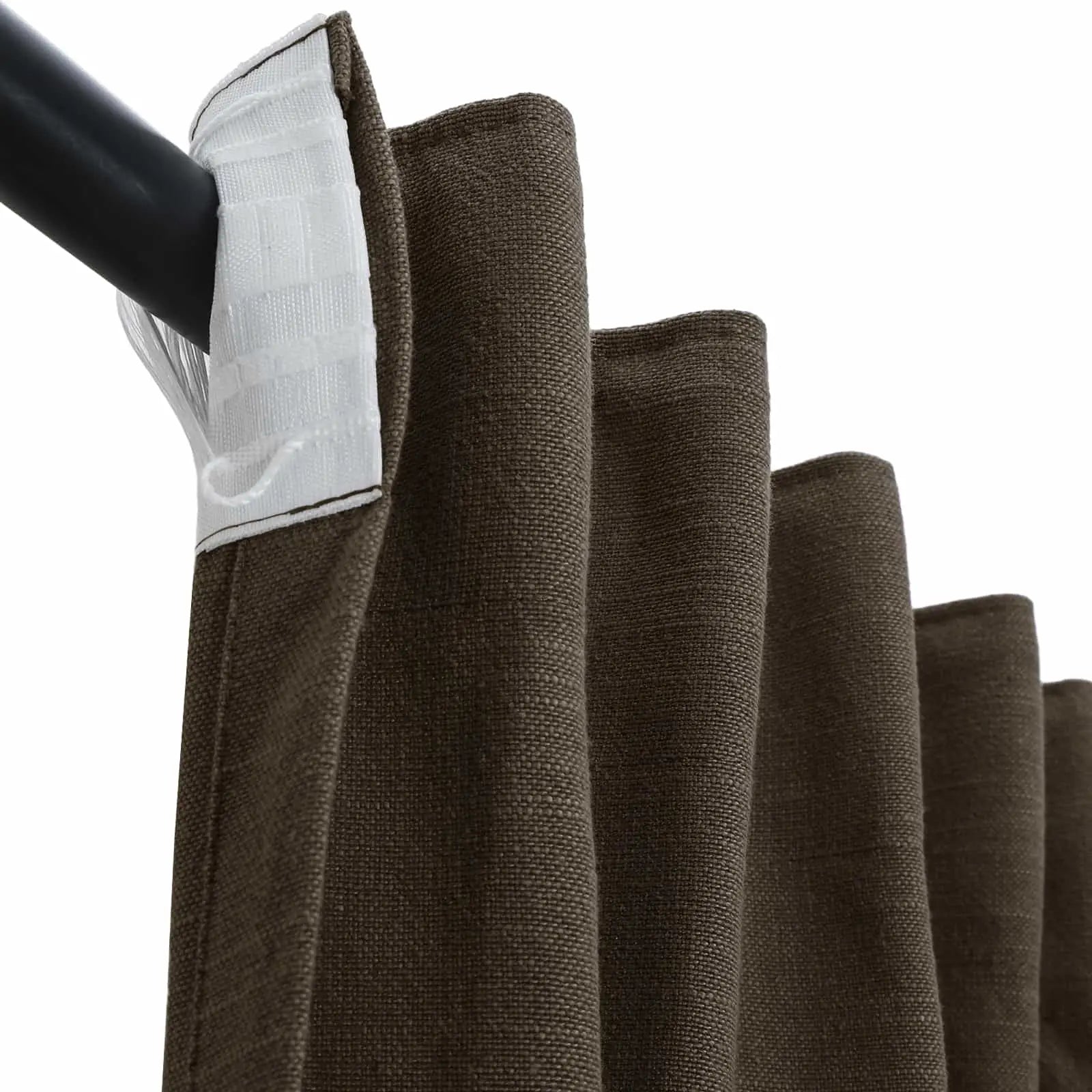 Luxury Linen Cotton Curtains - Soft Top Blackout Drapes for Living Room & Bedroom - Elegant Window Treatments for Home Decor