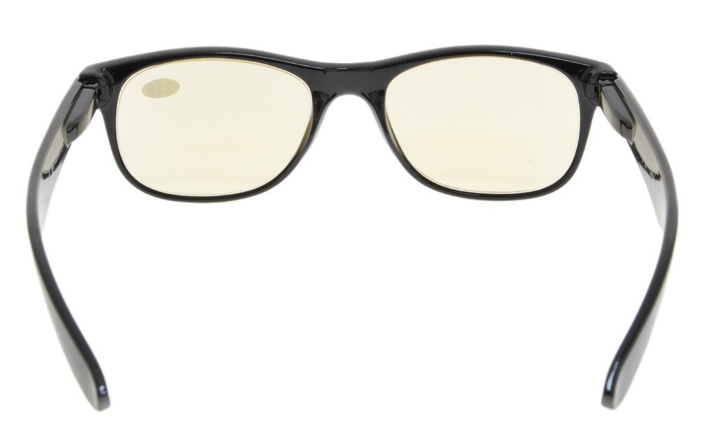 Blue Light Blocking Glasses for Computer & Reading - UV Protection, Anti-Eye Strain, Classic Frame | Perfect for Office Work, Gaming & Screen Time