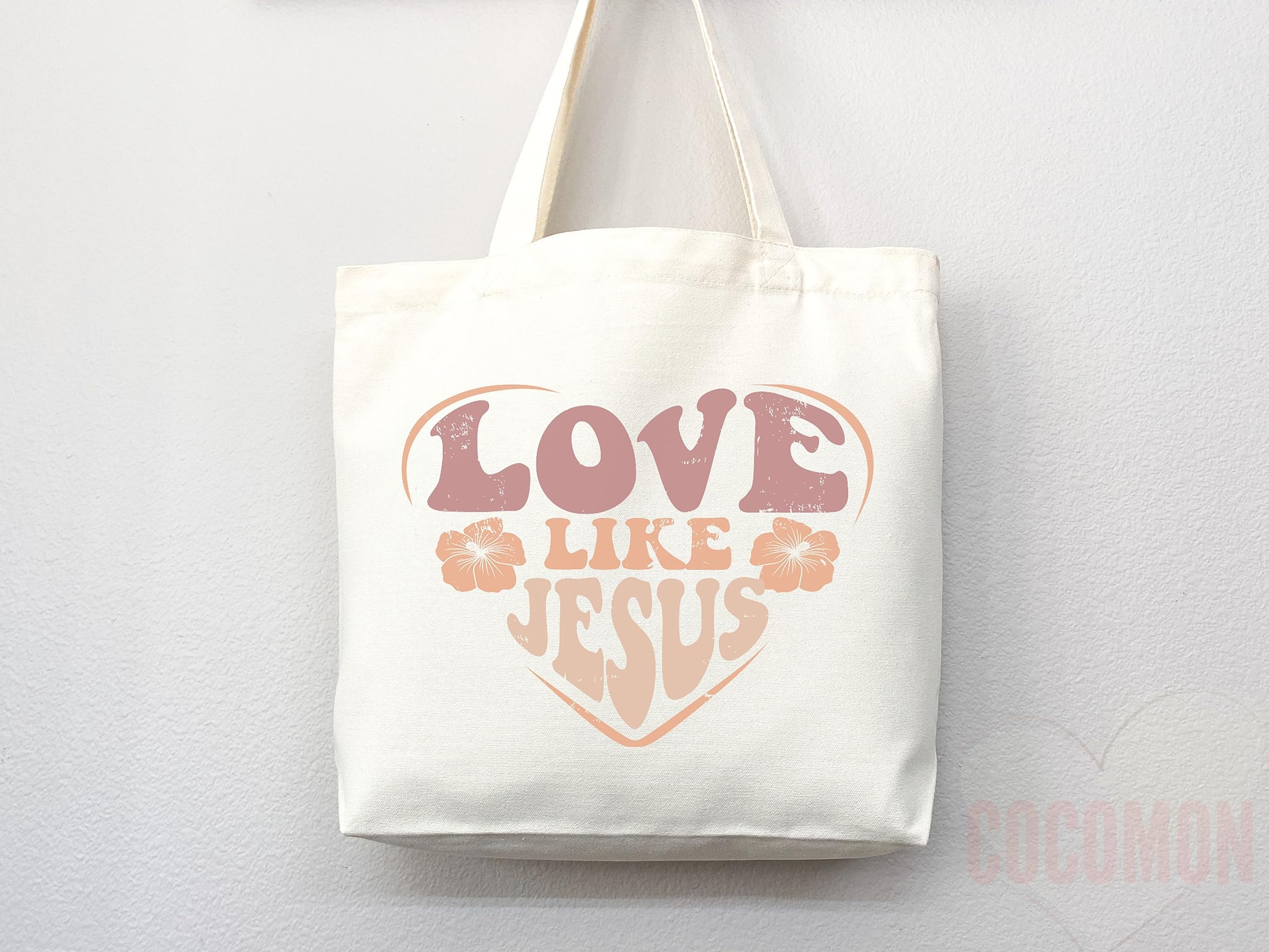 Faithful Christian Eco-Friendly Canvas Tote Bags with Bible Verses & Cross Designs - Reusable Religious Totes for Church, Bible Study & Daily Shopping - Sustainable Carry-All with Matching Pouch (Perfect for Worship, Gifts & Groceries)