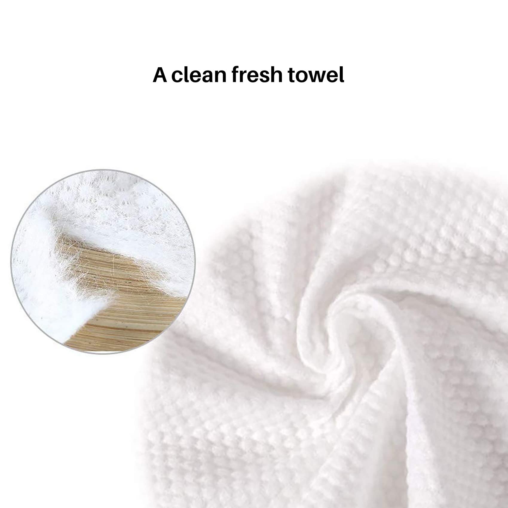 100-Pack Disposable Cotton Face Towels for Makeup Removal & Cleansing | Soft & Gentle Facial Wipes | Perfect for Travel, Gym & Daily Skincare Routine