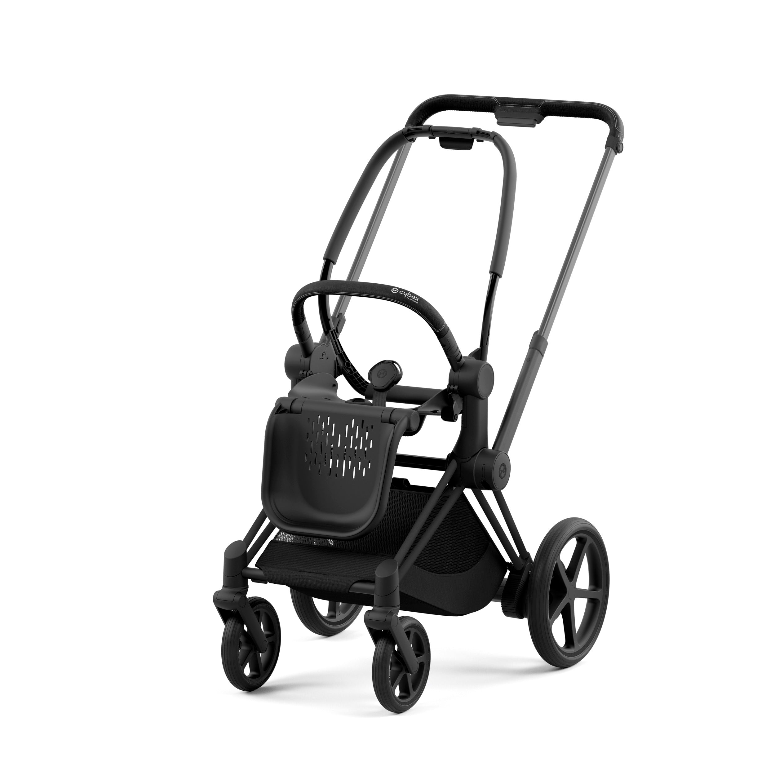 Cybex e-Priam 2 Luxury Stroller Frame - Lightweight, Foldable Baby Stroller for Newborns & Toddlers - Perfect for City Walks, Shopping & Travel