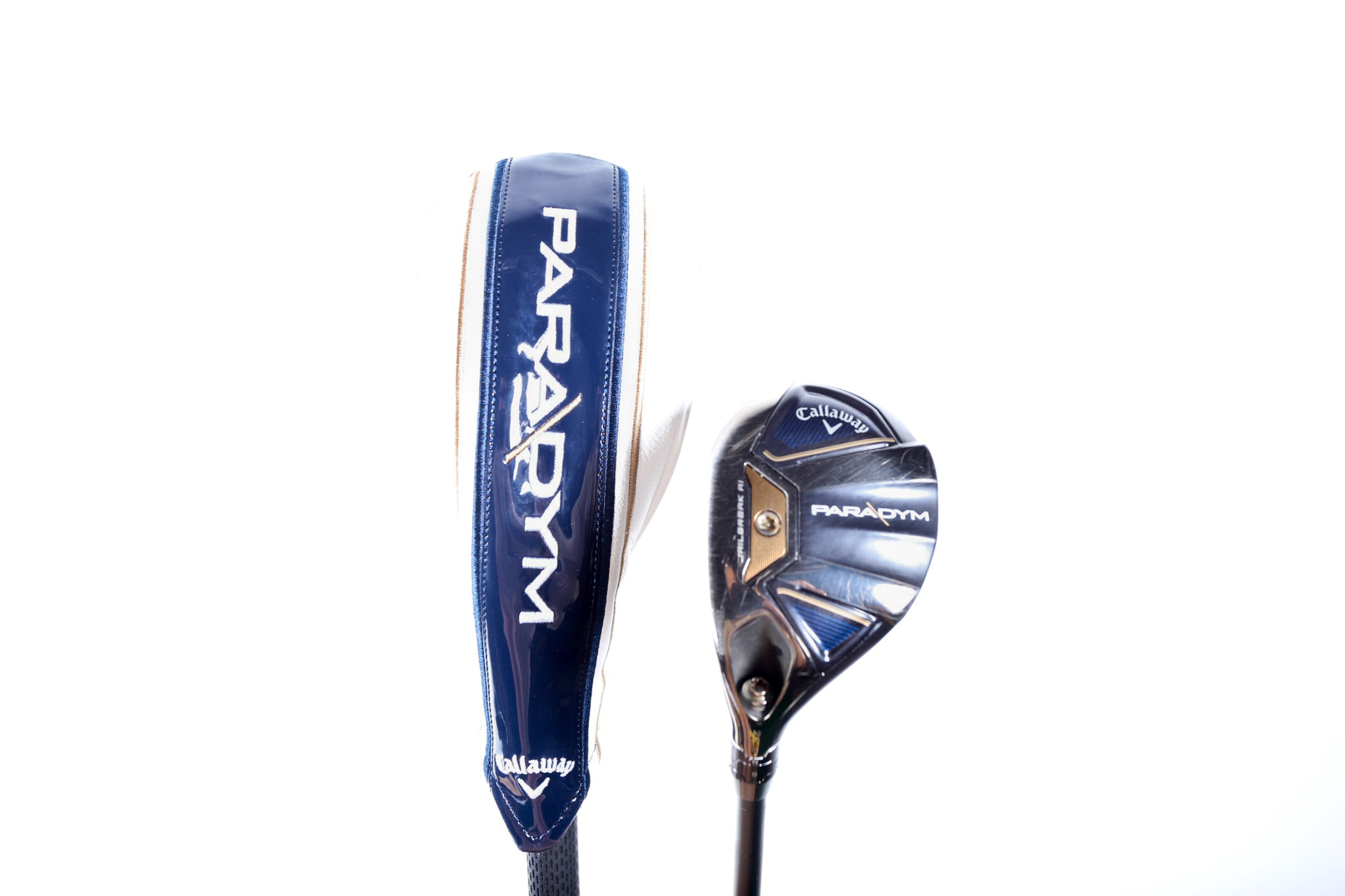 Used Callaway Paradym 4H Hybrid Golf Club - Left Handed 21° Stiff Flex - Perfect for Left-Handed Golfers & Driving Range Practice