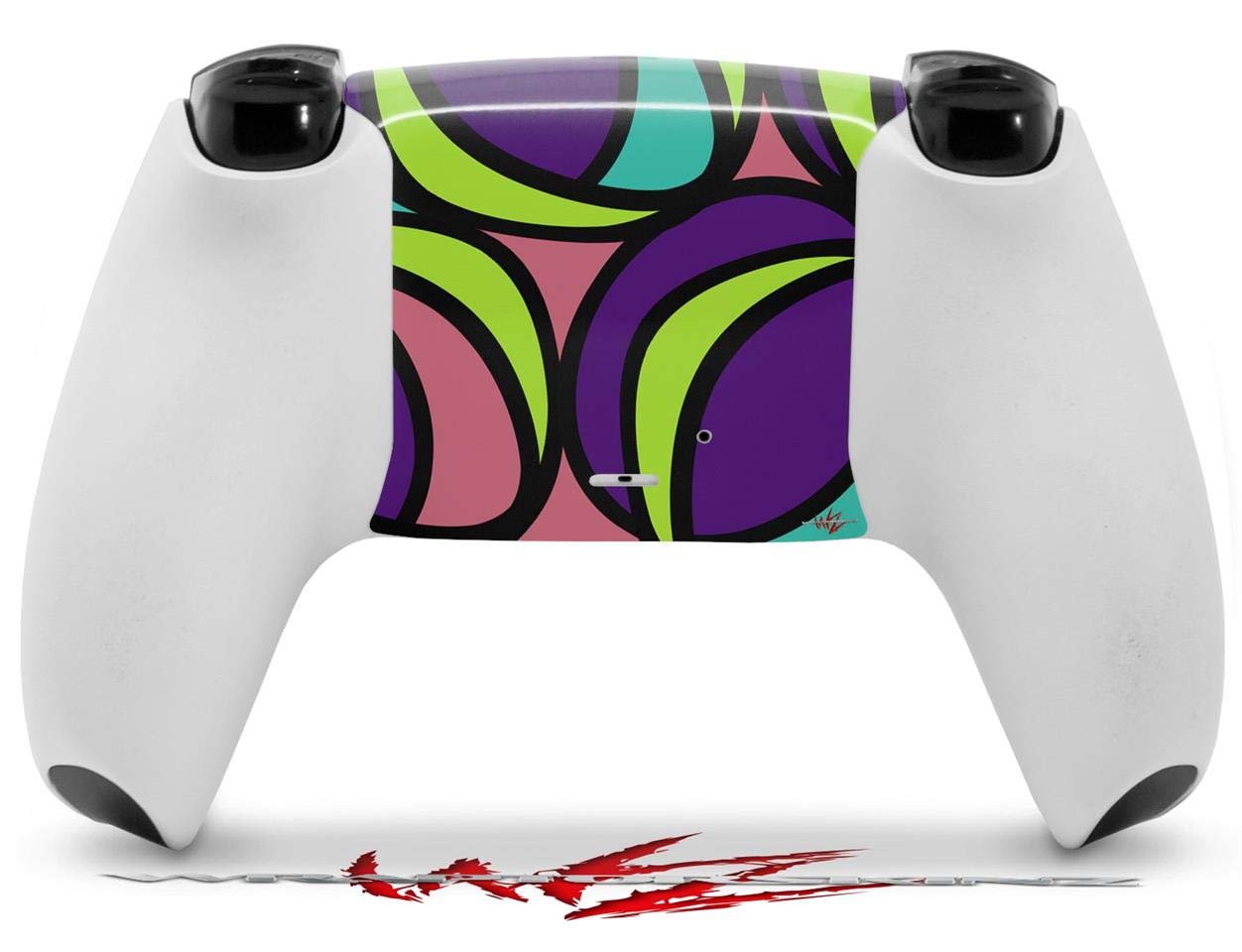 PS5 DualSense Controller Skin Wrap - Crazy Dots 01 for Gaming Protection