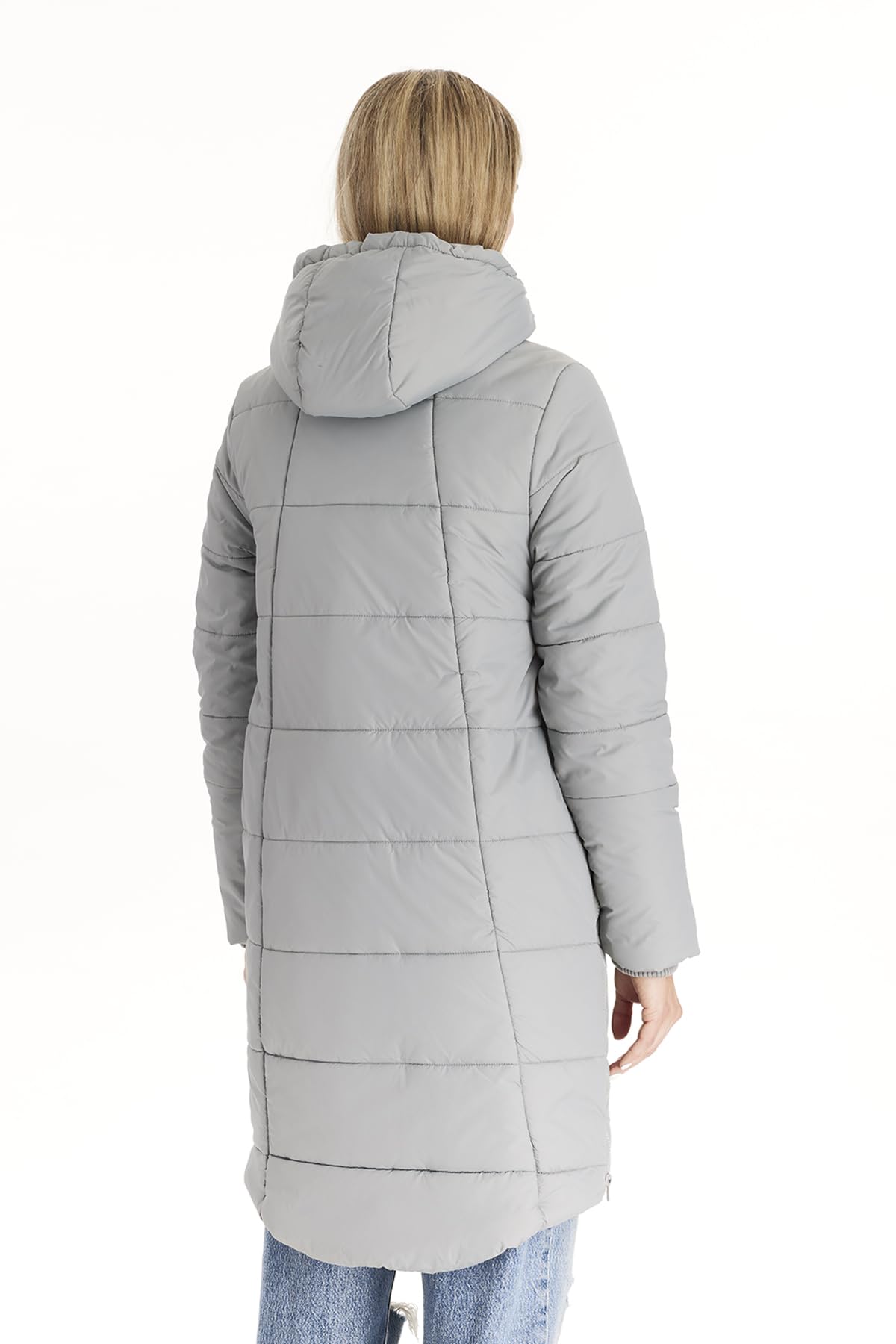 Maternity Cocoon Puffer Coat with 3-in-1 Technology | Harper | Warm Winter Jacket for Pregnancy, Outdoor Adventures & Urban Style