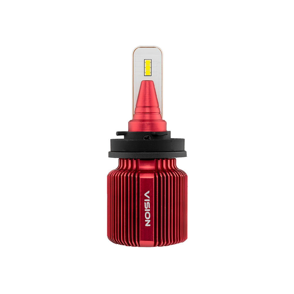 VISION H11 CSP LED Conversion Kit - 6500K Cool White, 5000 Lumens, 30W - High-Performance LED Headlight Bulbs for Cars, Trucks, SUVs - Perfect for Night Driving and Off-Road Adventures
