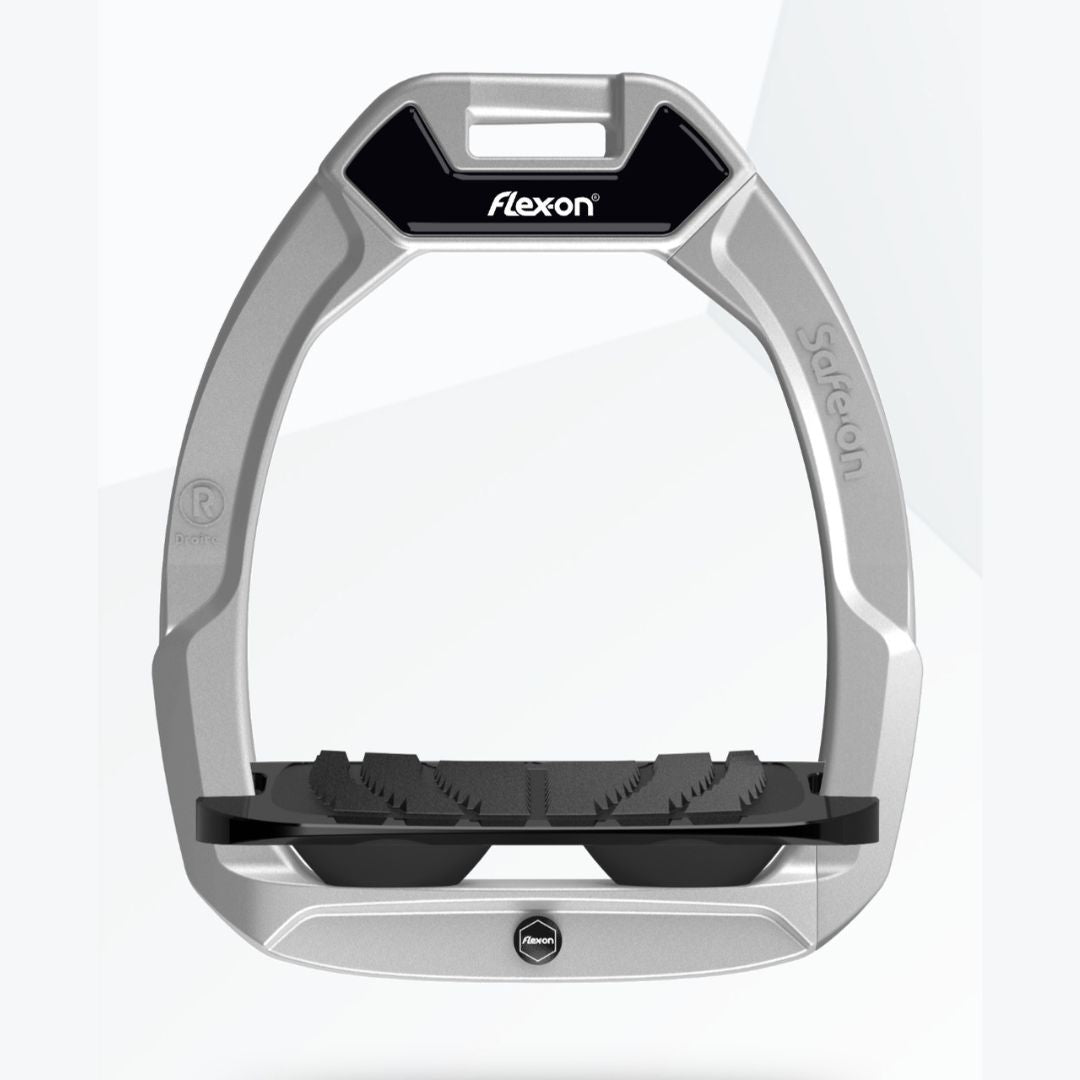 Customizable Flex on SafeOn Safety Stirrups - Adjustable & Secure Horse Riding Stirrups for Equestrians - Perfect for Trail Riding, Dressage & Jumping
