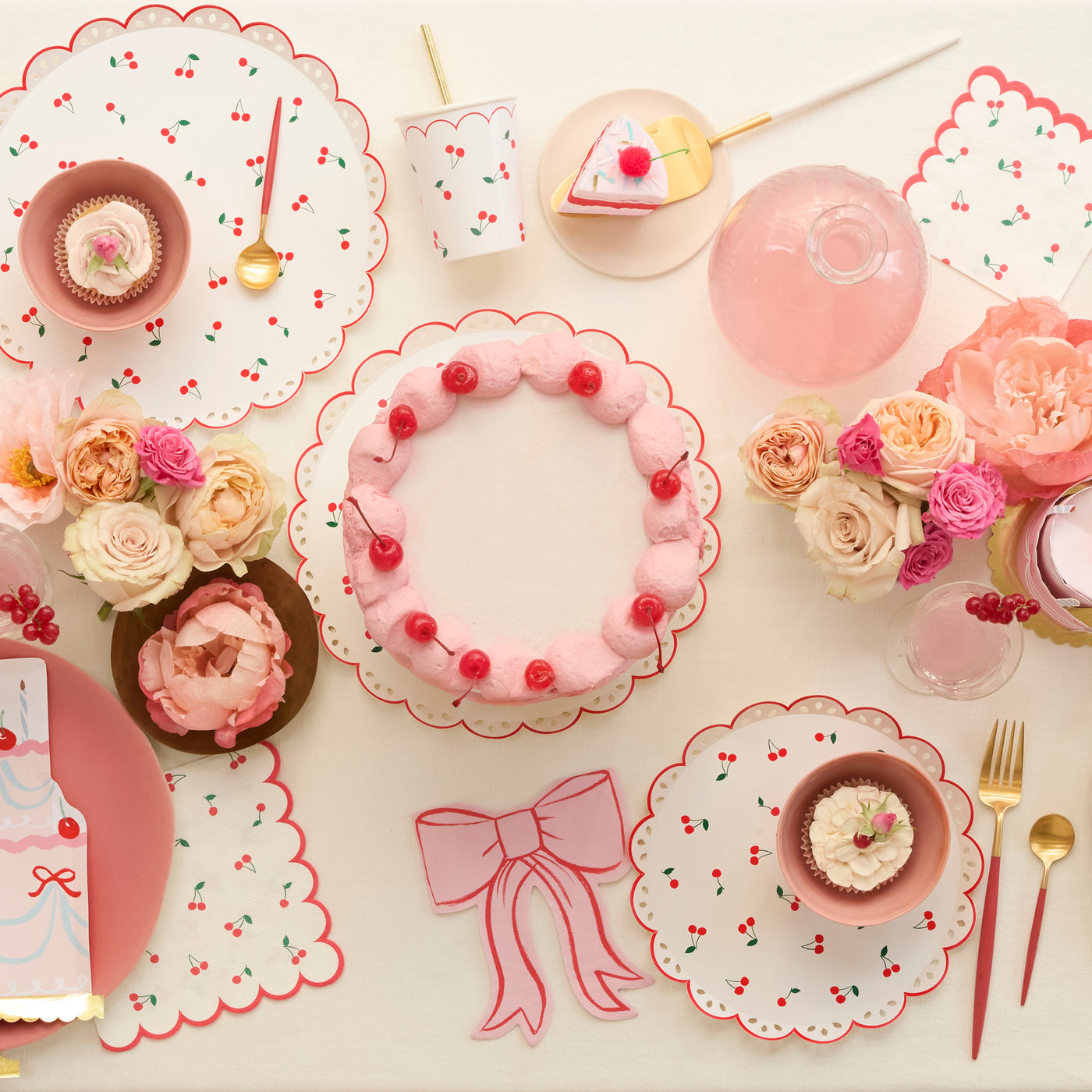 Eco-Friendly Bow Napkins for Parties & Weddings - Premium Quality Decorative Paper Napkins for Dining, Events & Home Decor