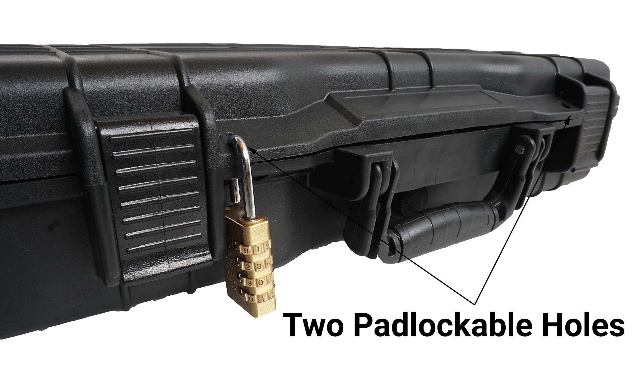 Waterproof Hard Case for 15-17 Inch Laptops | Heavy Duty Protective Case Compatible with 15.6 & 17.3 Inch Laptops, Gaming Accessories | Ideal for Travel, Outdoor Adventures & Business Trips