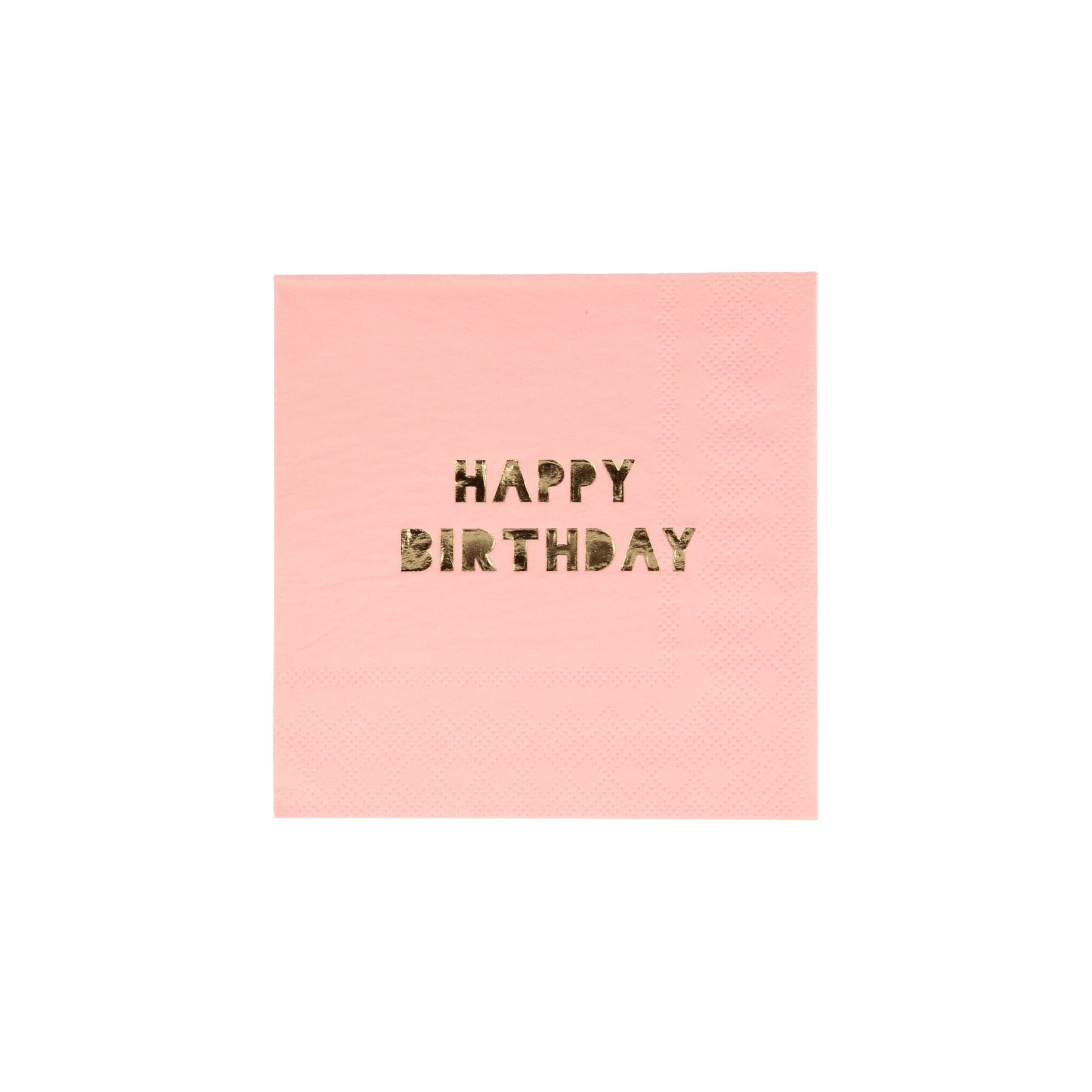 Happy Birthday Small Napkins - Colorful Party Napkins for Birthday Celebrations, Baby Showers & Special Events