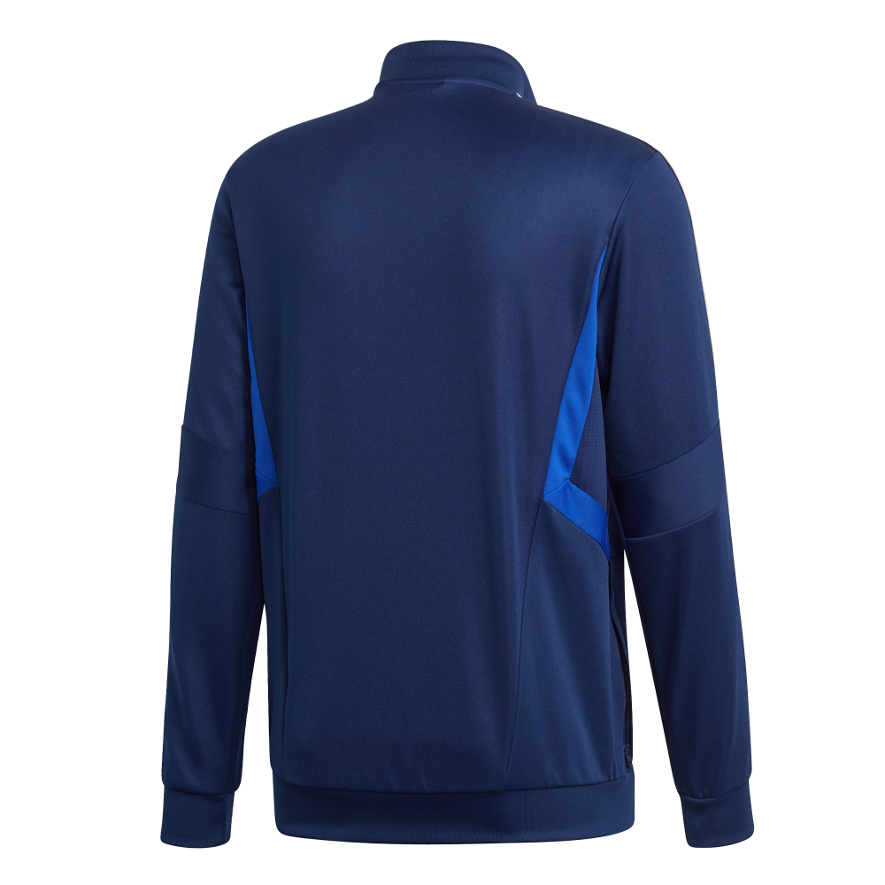 Adidas Tiro 19 Men's Training Jacket - Dark Blue/Blue/White - Lightweight Performance Jacket for Gym, Running & Outdoor Sports