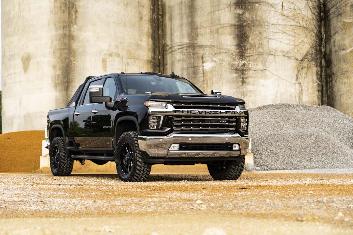 1.5-2 Inch Leveling Kit for Chevrolet Silverado & GMC Sierra 2500HD (2020-2022 Models) - Heavy Duty Truck Suspension Lift for Off-Roading & Towing