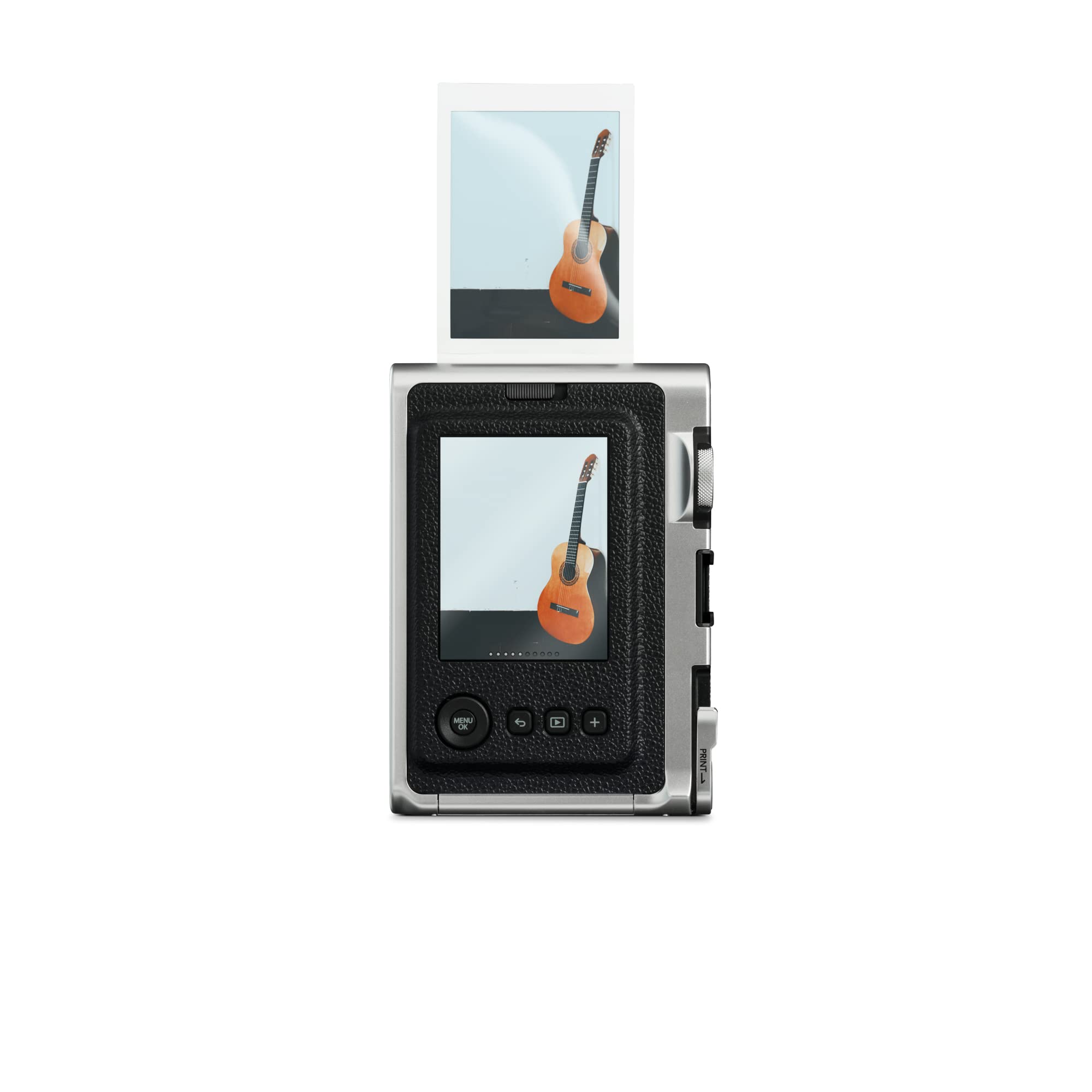 Instax Mini EVO Instant Camera - Black with USB-C Charging | Perfect for Travel, Parties & Capturing Memories