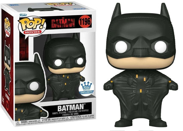 Funko Pop! Batman Flight Suit - The Batman Movie Exclusive Collectible Figure 1196 - Perfect for DC Fans, Movie Collectors & Pop Culture Displays