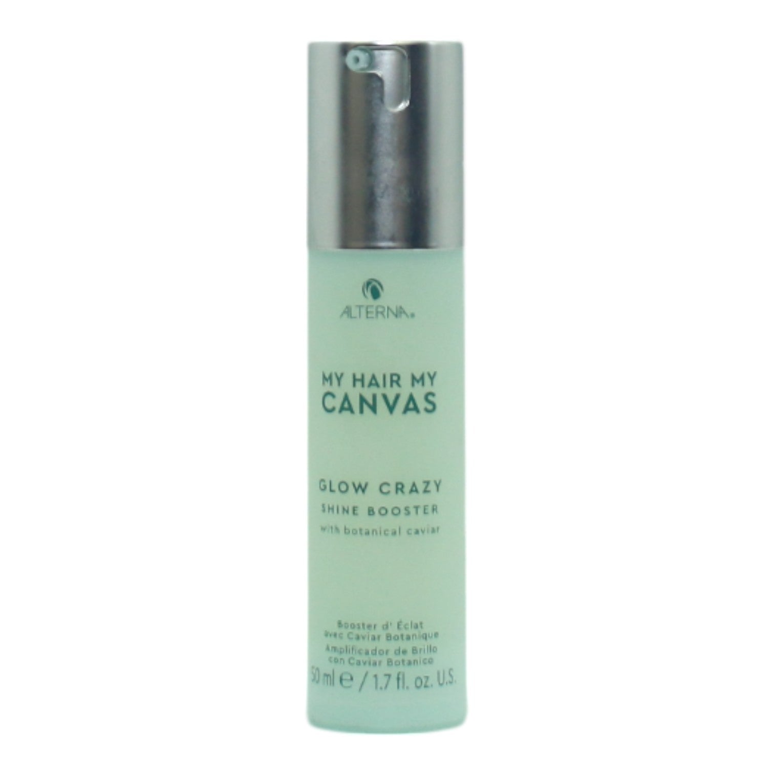 Alterna My Hair My Canvas Glow Crazy Shine Booster 1.7 oz - Hair Shine Serum for Frizz Control & Smoothing - Perfect for Daily Styling & Special Occasions