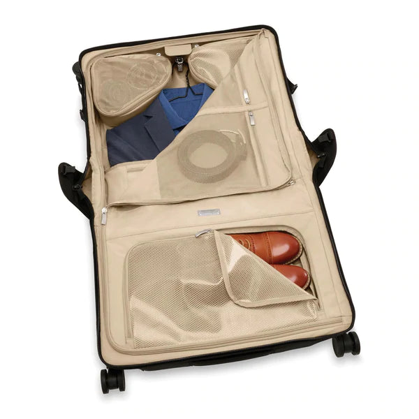 Briggs & Riley Baseline Wide Carry On Garment Spinner Luggage - Expandable 22