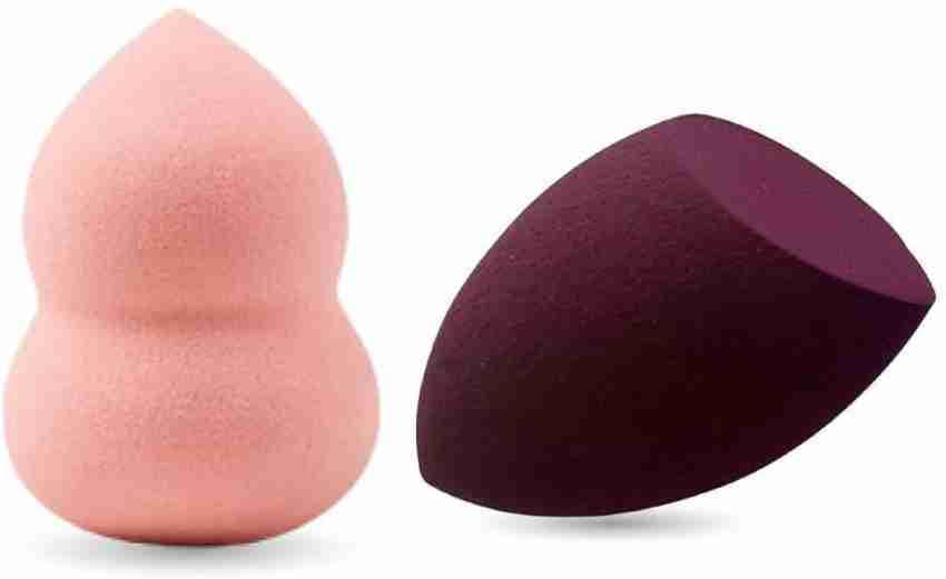 Premium Makeup Blending Sponge for Flawless Foundation Application - Pack of 2 | Soft Beauty Sponge for Liquid, Cream & Powder Cosmetics | Perfect for Daily Makeup & Professional Use