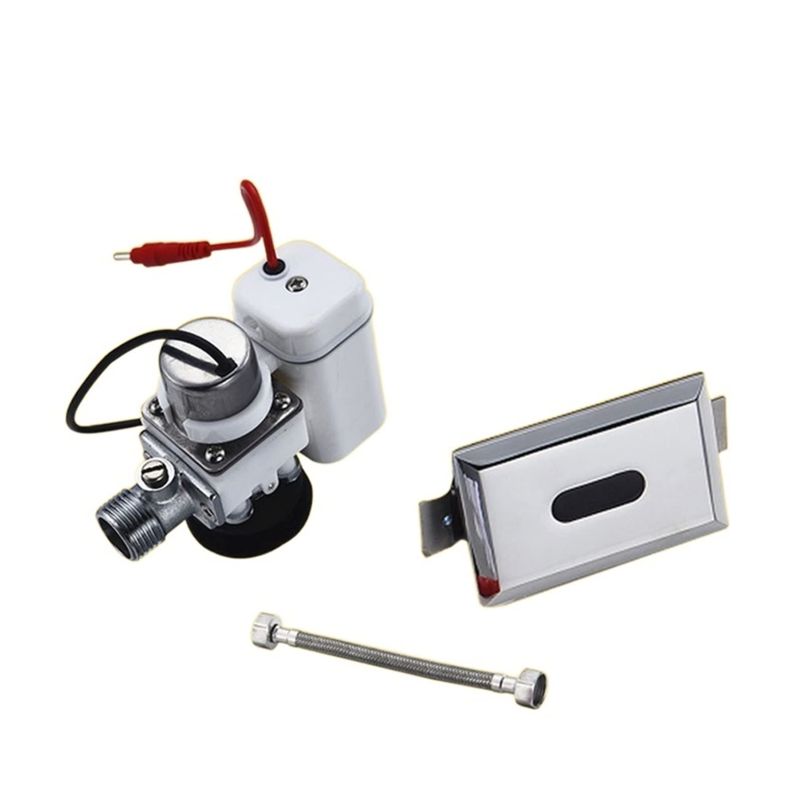 VOREAL Automatic Infrared Sensor Urinal Flush Valve - Ceramic Concealed Toilet Solenoid Valve Accessory (DC Urinal B) | Ideal for Commercial Restrooms, Public Washrooms & Water-Saving Facilities